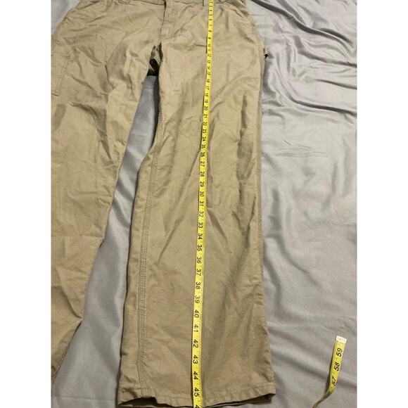 Carhartt Dangaree Fit Canvas Work Pants 38x34 Tan Khaki Carpenter - Picture 7 of 7
